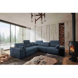 Milano III corner sofa with a sleeping function - elegance and functionality in one!
