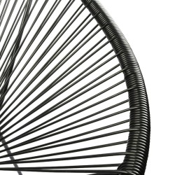 Relaxsessel - Polyrattan (schwarz) Relaxsessel - Polyrattan (schwarz)