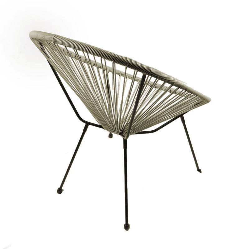 Lounge chair - technorattan (beige) Lounge chair - technorattan (beige)