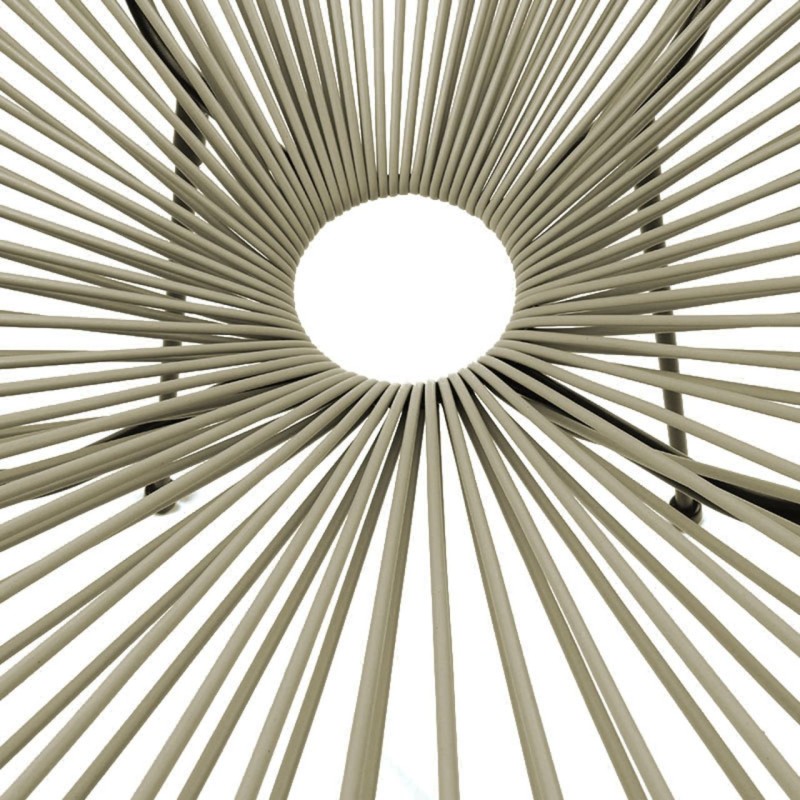 Entspannungsstuhl - Polyrattan (beige) Entspannungsstuhl - Polyrattan (beige)