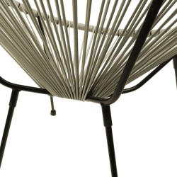 Lounge chair - technorattan (beige) Lounge chair - technorattan (beige)