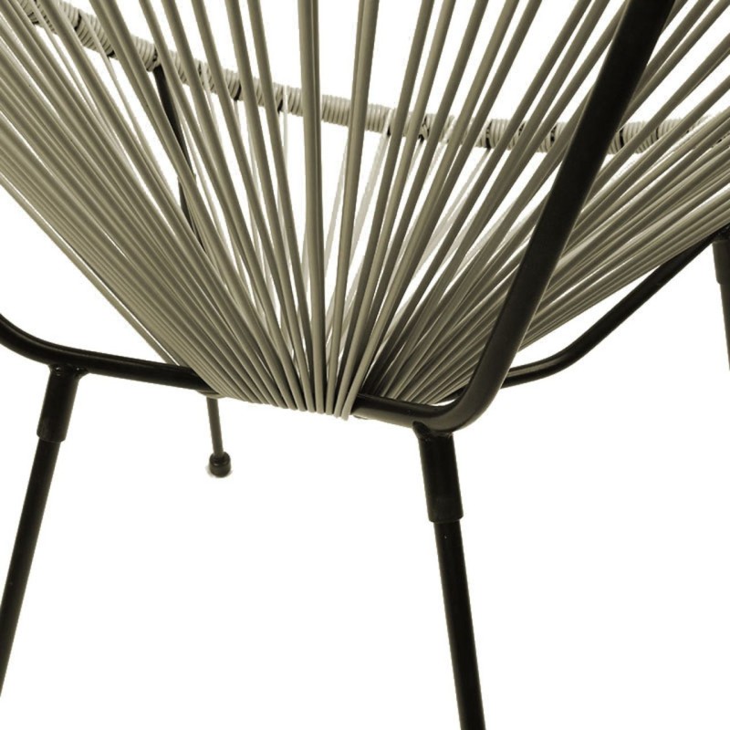 Lounge chair - technorattan (beige) Lounge chair - technorattan (beige)