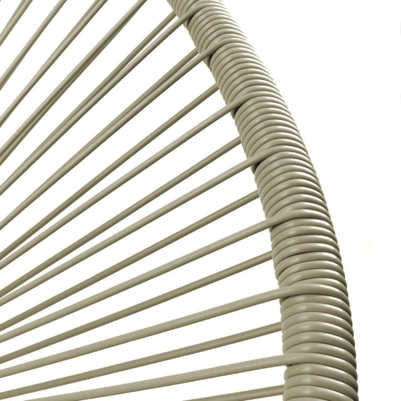 Lounge chair - technorattan (beige) Lounge chair - technorattan (beige)
