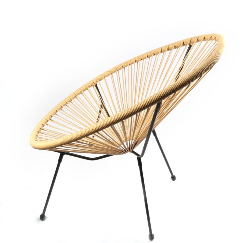 Lounge chair - technorattan (natural) Lounge chair - technorattan (natural)