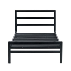 Łóżko metalowe 90x200 (czarne) Łóżko metalowe 90x200 (czarne)