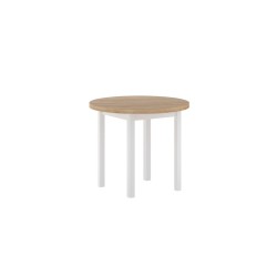 Round table (golden oak craft/white) Fi90 Round table (golden oak craft/white) Fi90