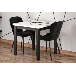 Table (white/black) 80x80 Table (white/black) 80x80