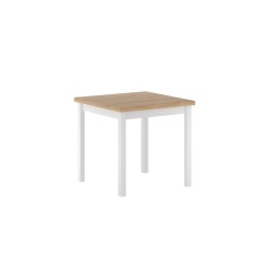 Table (golden oak craft/white) 80x80 Table (golden oak craft/white) 80x80