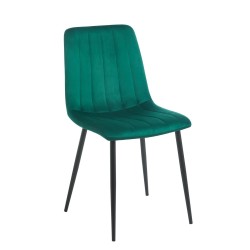 Krzesło velvet (zielone)