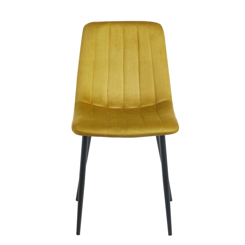Velvet chair (curry) Velvet chair (curry)