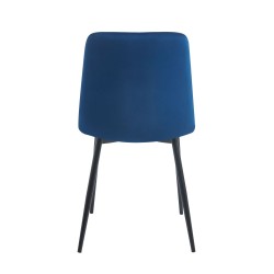Silla de terciopelo (azul) Silla de terciopelo (azul)