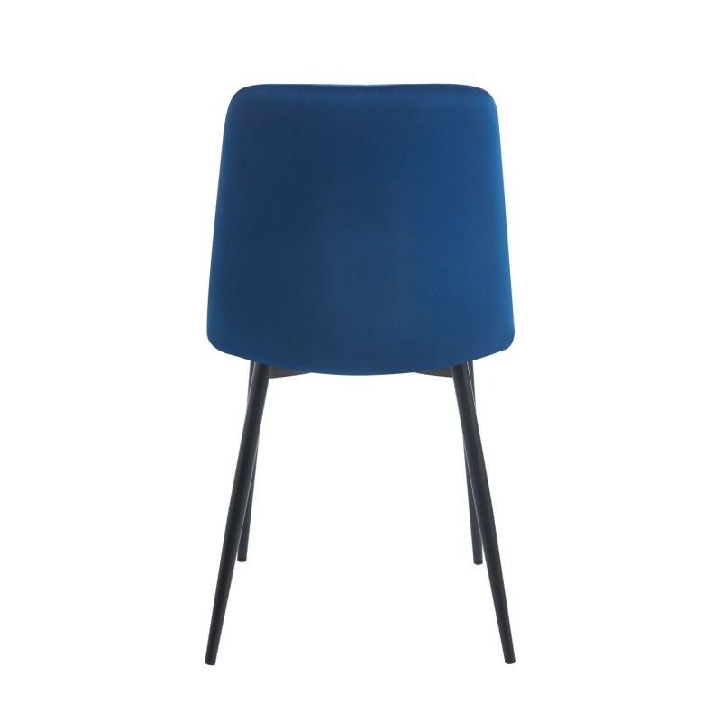 Silla de terciopelo (azul) Silla de terciopelo (azul)