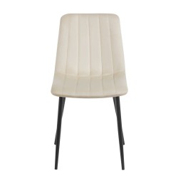 Silla de terciopelo (beige) Silla de terciopelo (beige)