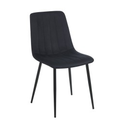 Samtstuhl (schwarz) Samtstuhl (schwarz)