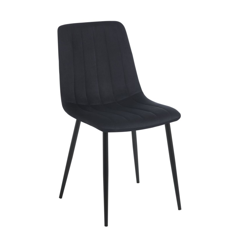 Samtstuhl (schwarz) Samtstuhl (schwarz)