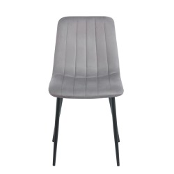 Krzesło velvet (szare) Krzesło velvet (szare)