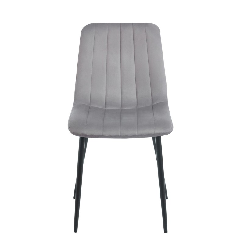 Krzesło velvet (szare) Krzesło velvet (szare)