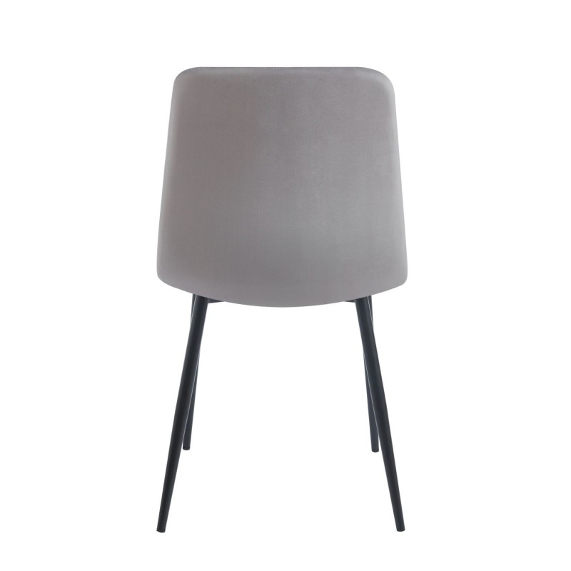 Silla de terciopelo (gris) Silla de terciopelo (gris)