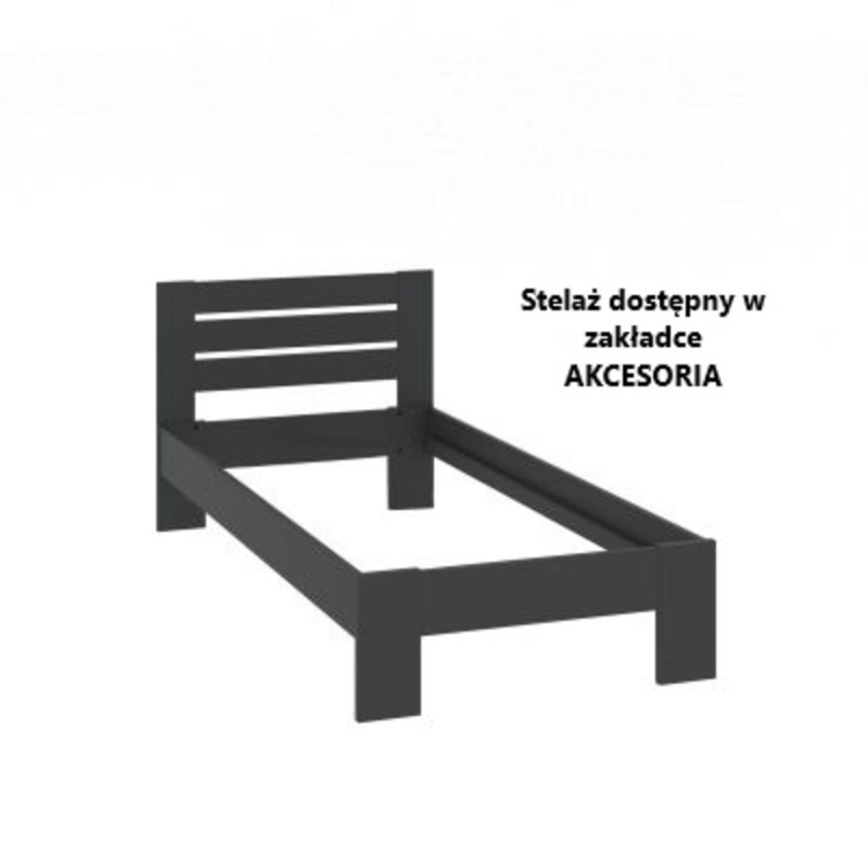 Cama 90x200 (antracita) Cama 90x200 (antracita)