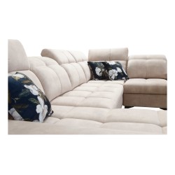 Functional U-shaped corner sofa Ascot X with Velvet fabric, Wave 15 | Furniture store Functional U-shaped corner sofa Ascot X with Velvet fabric, Wave 15 | Furniture store