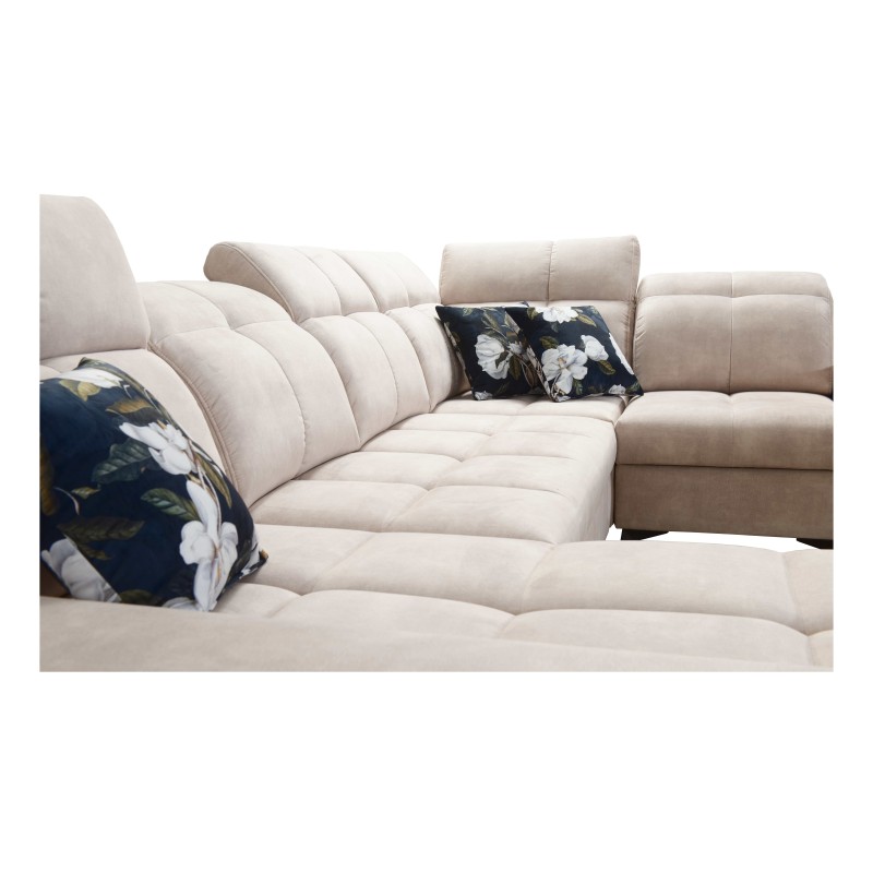 Functional U-shaped corner sofa Ascot X with Velvet fabric, Wave 15 | Furniture store Functional U-shaped corner sofa Ascot X with Velvet fabric, Wave 15 | Furniture store