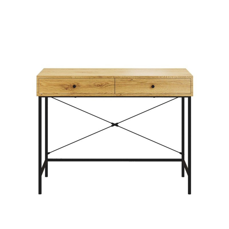 Desk (natural oak/black frame) Desk (natural oak/black frame)