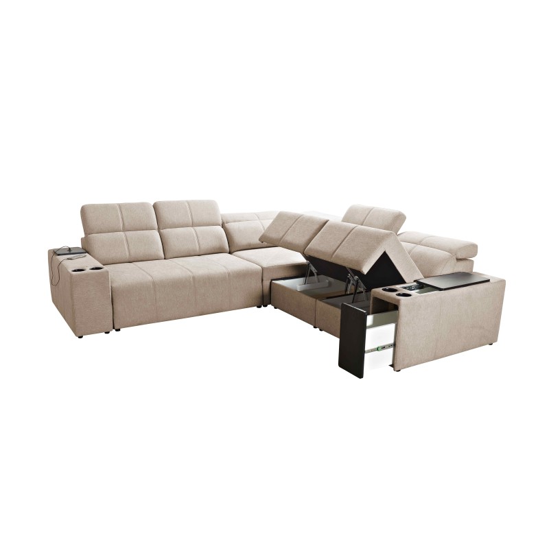 Milano III corner sofa with a sleeping function - elegance and functionality in one! Milano III corner sofa with a sleeping function - elegance and functionality in one!