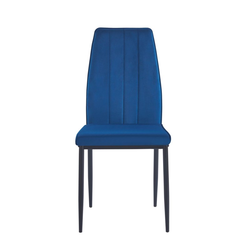 Silla de terciopelo (azul) Silla de terciopelo (azul)