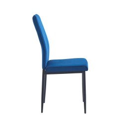 Silla de terciopelo (azul) Silla de terciopelo (azul)