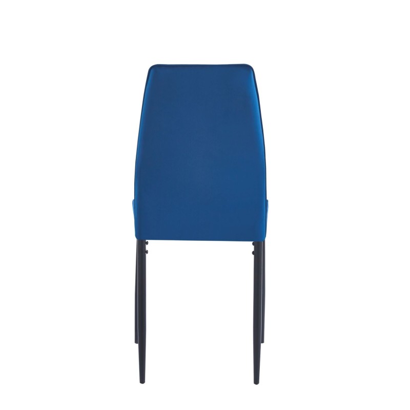 Silla de terciopelo (azul) Silla de terciopelo (azul)