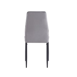 Krzesło velvet (szare) Krzesło velvet (szare)