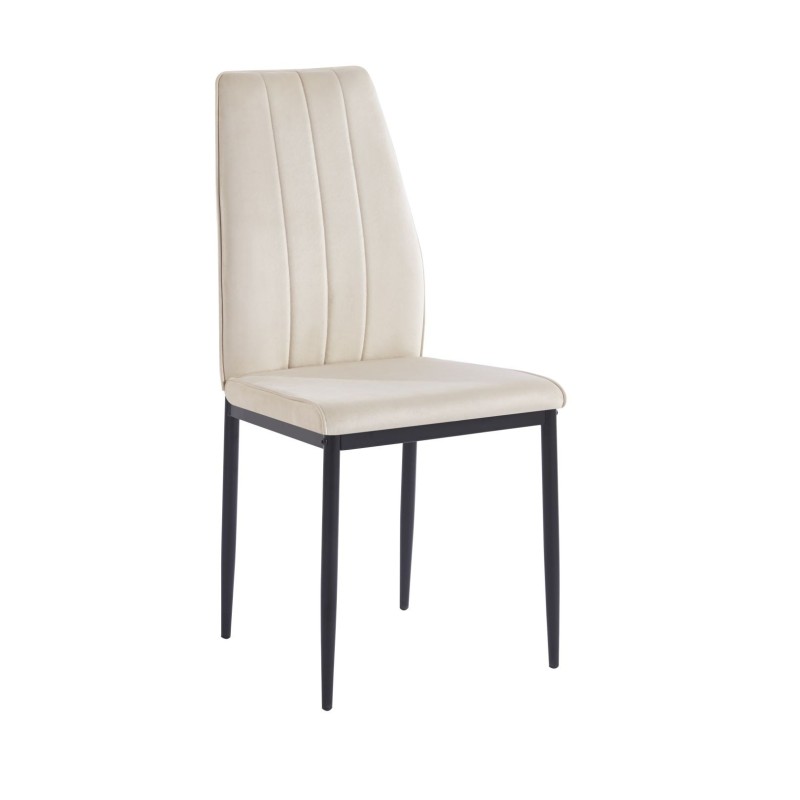 Silla de terciopelo (beige) Silla de terciopelo (beige)