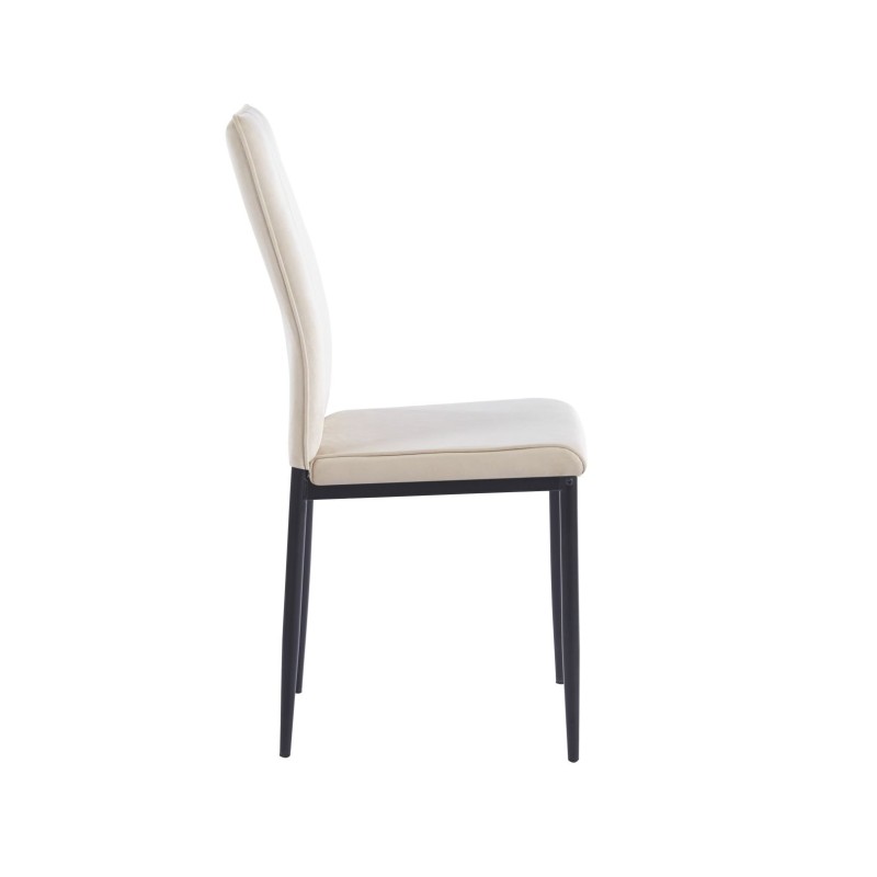 Silla de terciopelo (beige) Silla de terciopelo (beige)