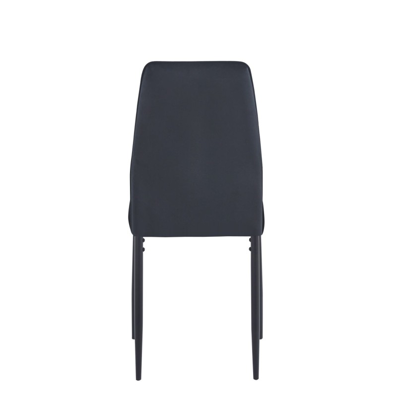 Silla de terciopelo (negra) Silla de terciopelo (negra)