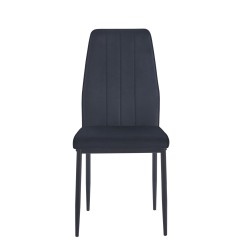 Silla de terciopelo (negra) Silla de terciopelo (negra)