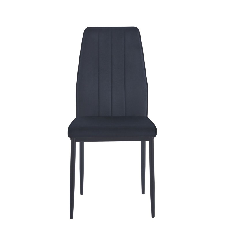 Silla de terciopelo (negra) Silla de terciopelo (negra)