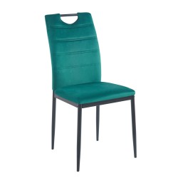 Krzesło velvet (zielone)