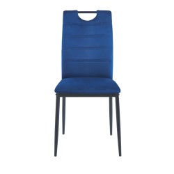 Silla de terciopelo (azul) Silla de terciopelo (azul)