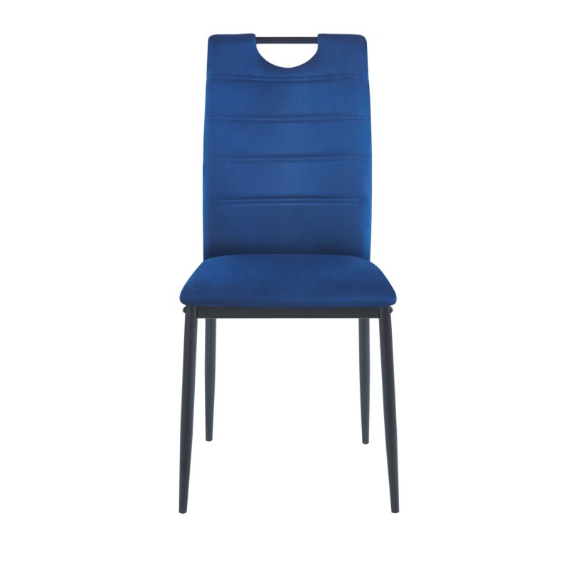 Silla de terciopelo (azul) Silla de terciopelo (azul)