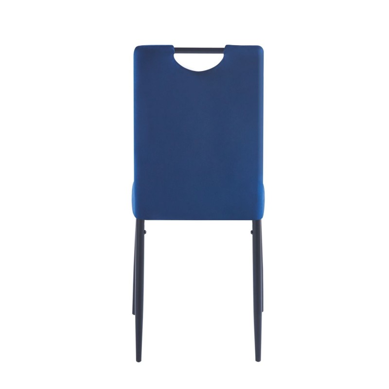 Silla de terciopelo (azul) Silla de terciopelo (azul)