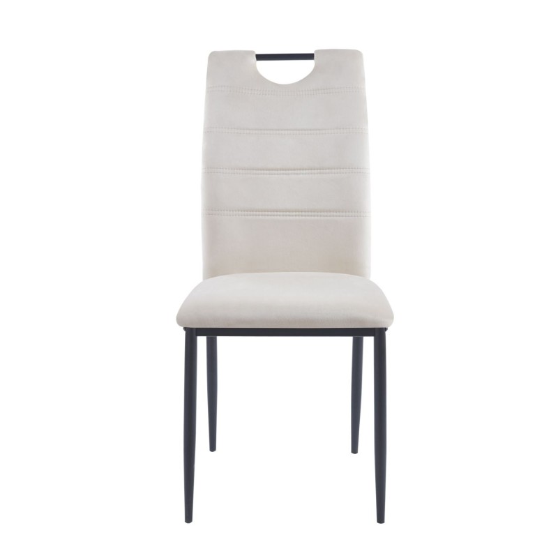 Silla de terciopelo (beige) Silla de terciopelo (beige)
