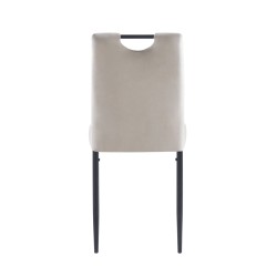 Silla de terciopelo (beige) Silla de terciopelo (beige)