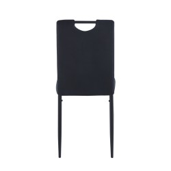 Silla de terciopelo (negra) Silla de terciopelo (negra)