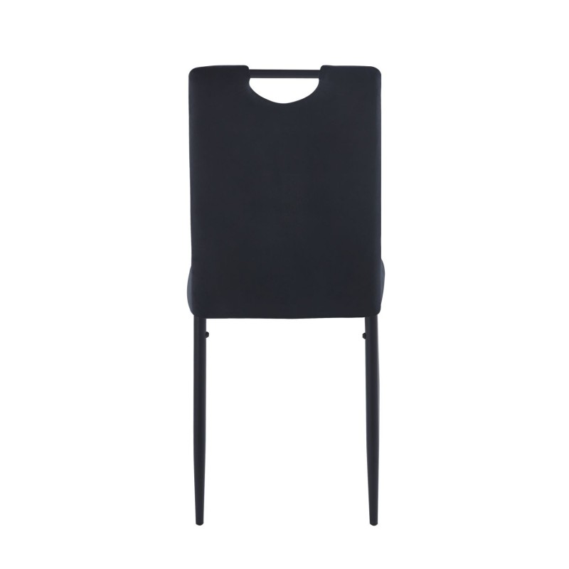 Silla de terciopelo (negra) Silla de terciopelo (negra)