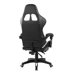 Black and white gaming swivel chair Black and white gaming swivel chair