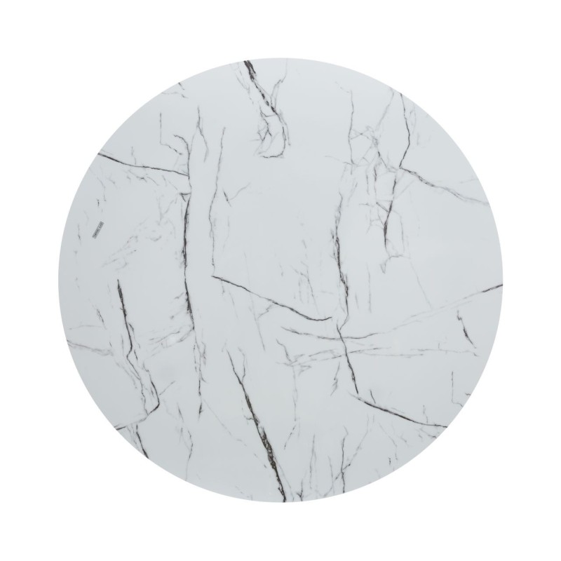 Mesa (mármol blanco/oro) 100x100 Mesa (mármol blanco/oro) 100x100