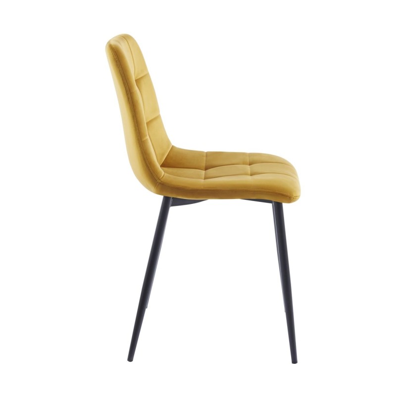 Velvet chair (curry) Velvet chair (curry)