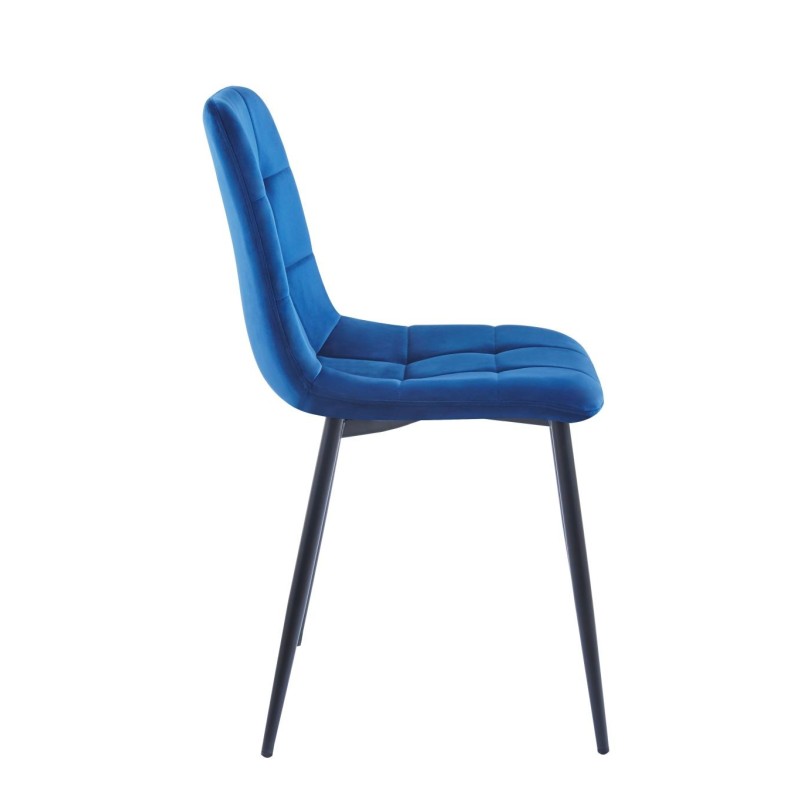 Silla de terciopelo (azul) Silla de terciopelo (azul)