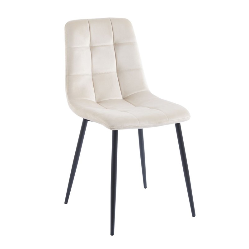 Samtstuhl (beige) Samtstuhl (beige)