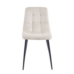 Silla de terciopelo (beige) Silla de terciopelo (beige)